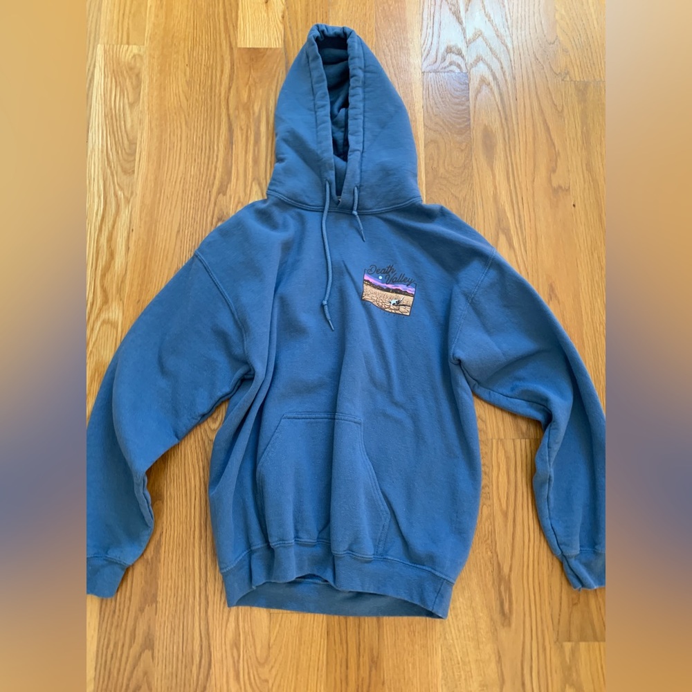 Blue Death Valley hoodie